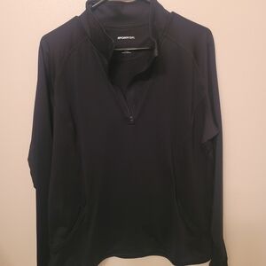 Sport-Tek Midnight Black Half-Zip Pullover